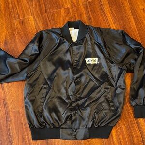Levi's Classic Black Bomber Jacket